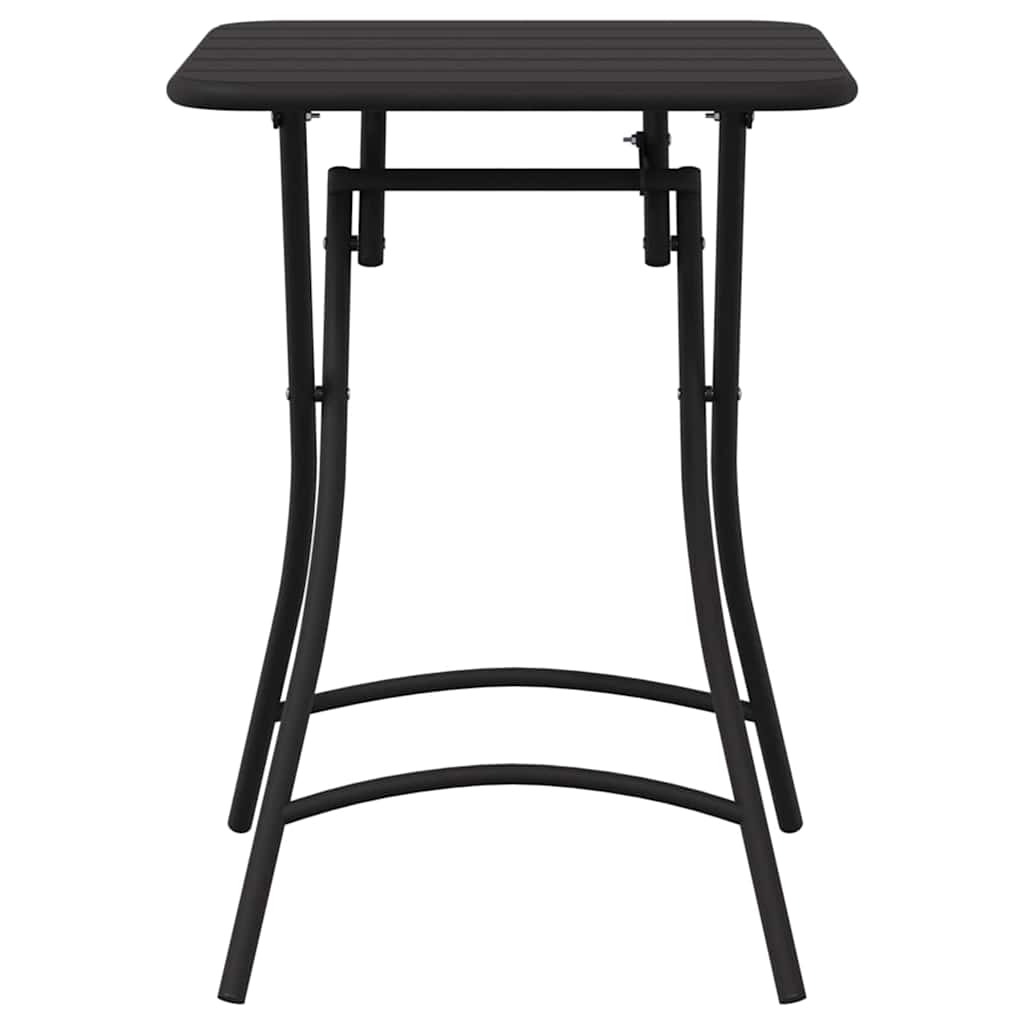 Garden Table Anthracite 55 x 55 x 73 cm Powder-coated Steel