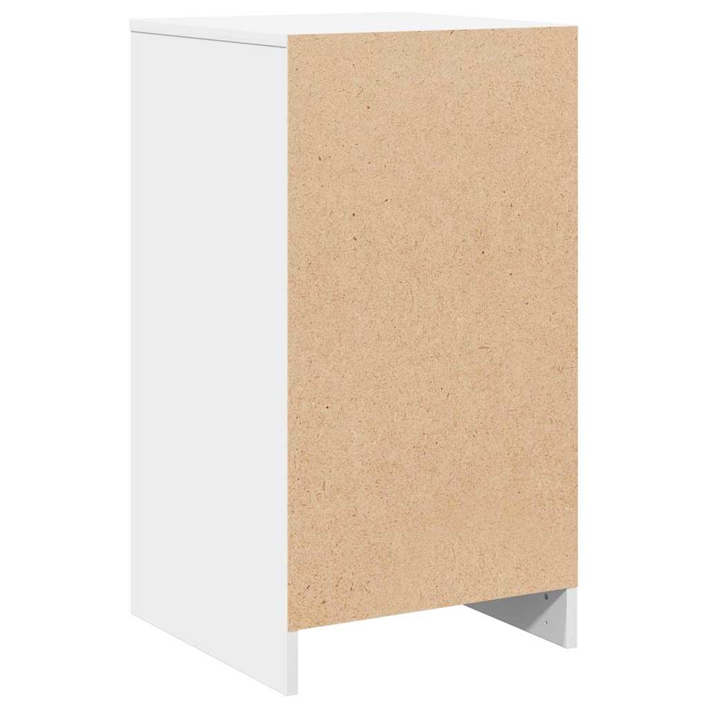 Sideboard with Drawer White 40 x 41 x 75 cm Engineered wood