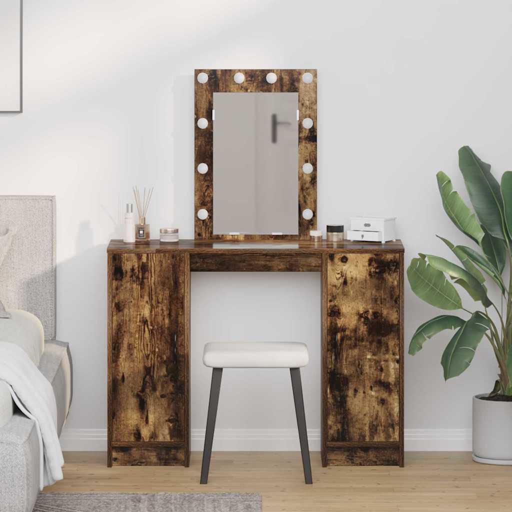 Dressing Table 102 X 33 X 135 Cm Engineered Wood