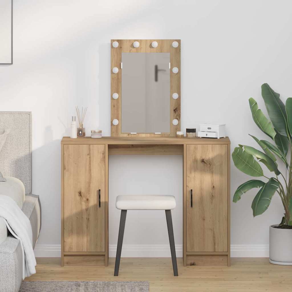 Dressing Table 102 X 33 X 135 Cm Engineered Wood