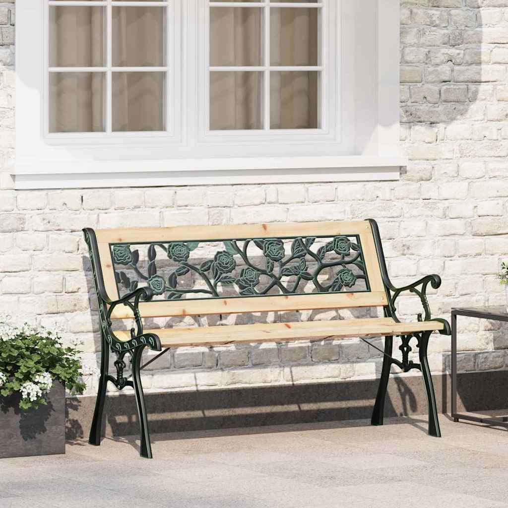 Bench Brown 116 x 54 x 73cm Wood