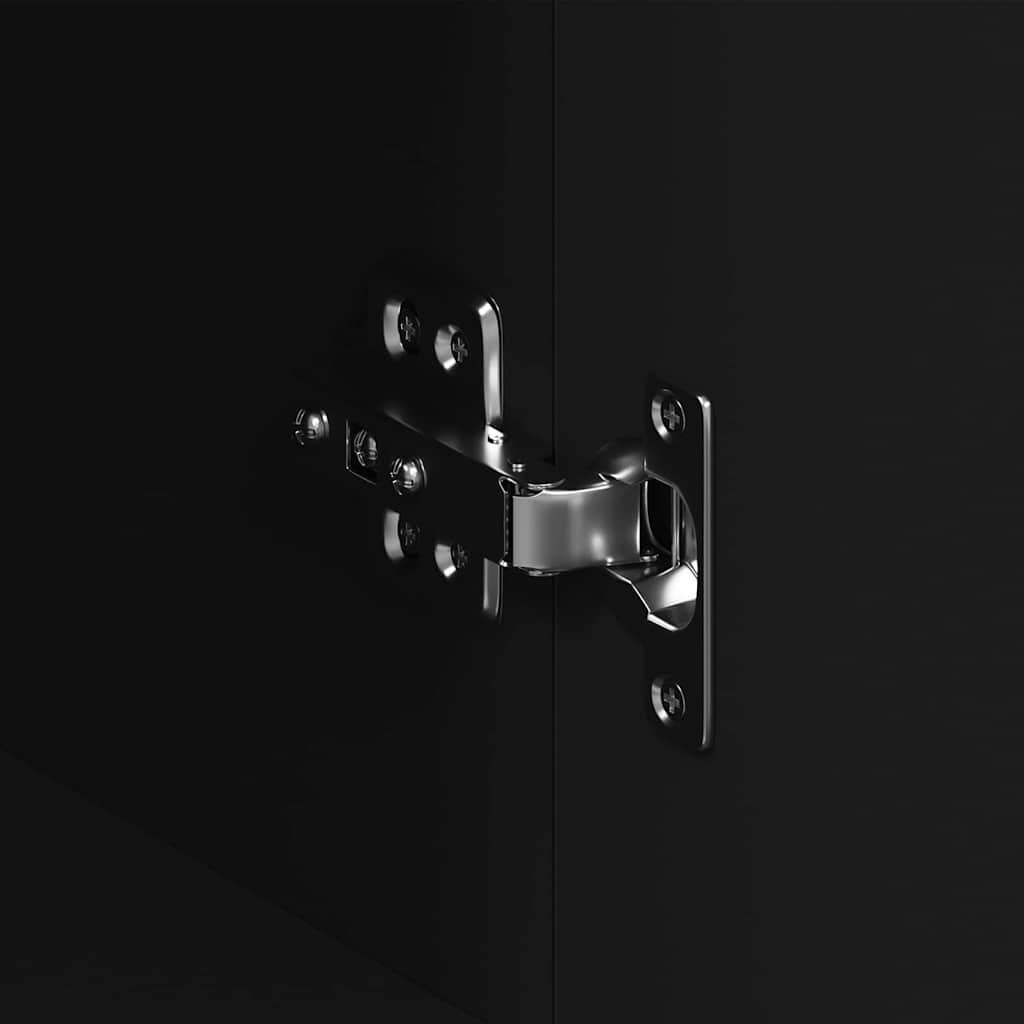 Sideboard with Drawer Black 120 x 36 x 69 cm Engineered wood