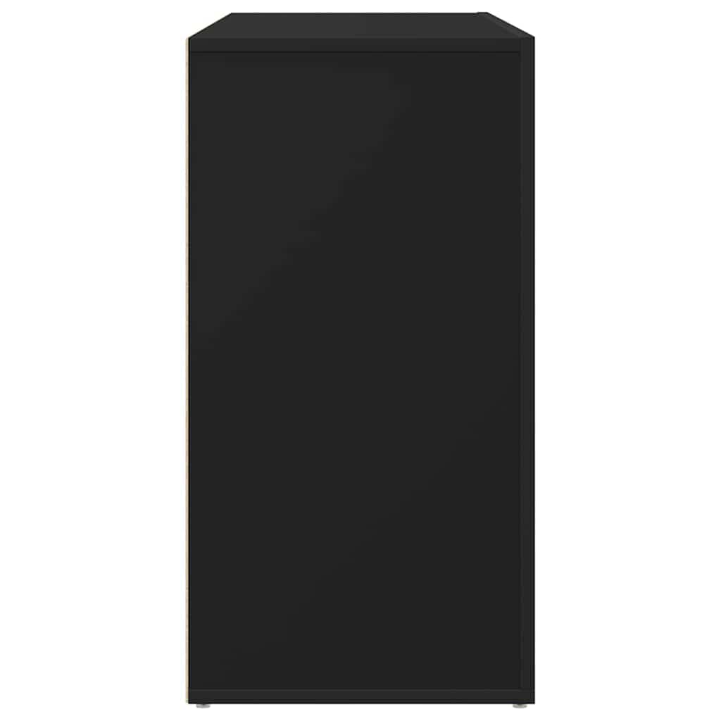 Sideboard with Drawer Black 120 x 36 x 69 cm Engineered wood