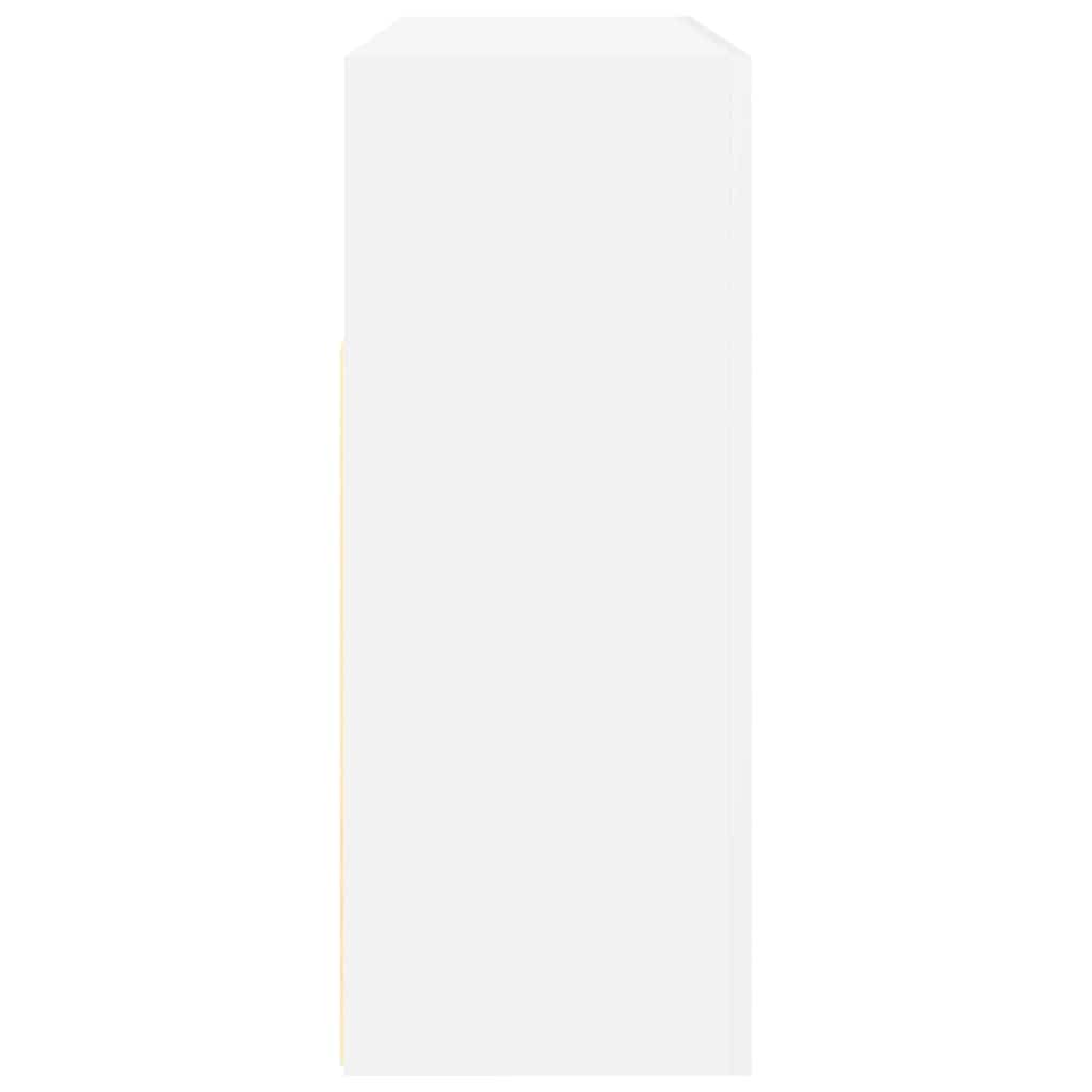 Sideboard White 116 x 30 x 75 cm Engineered wood