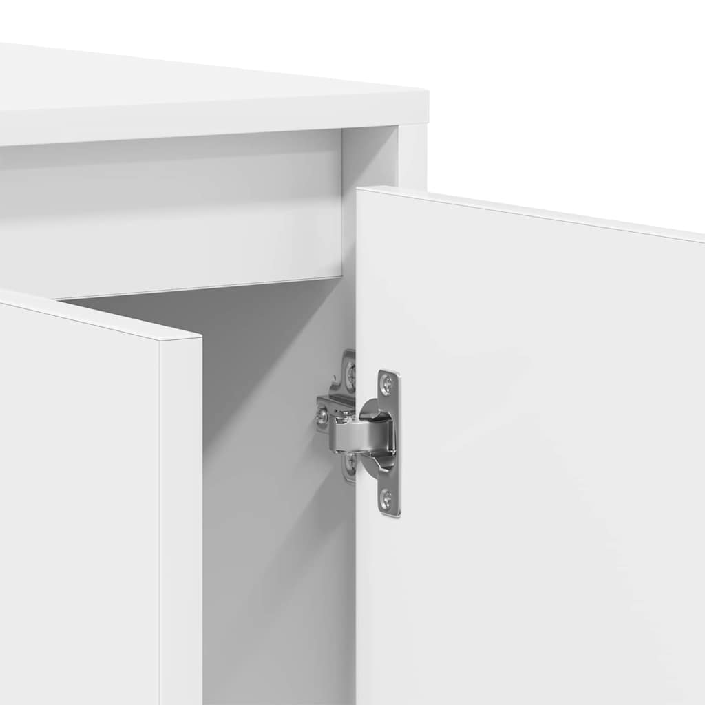 Sideboard White 135 x 41 x 69 cm Engineered wood