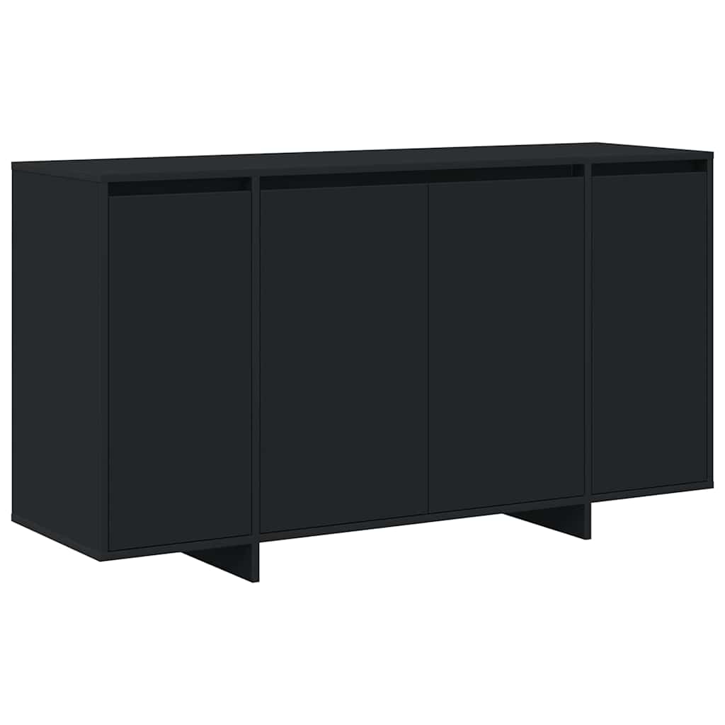 Sideboard Black 135 x 41 x 69 cm Engineered wood