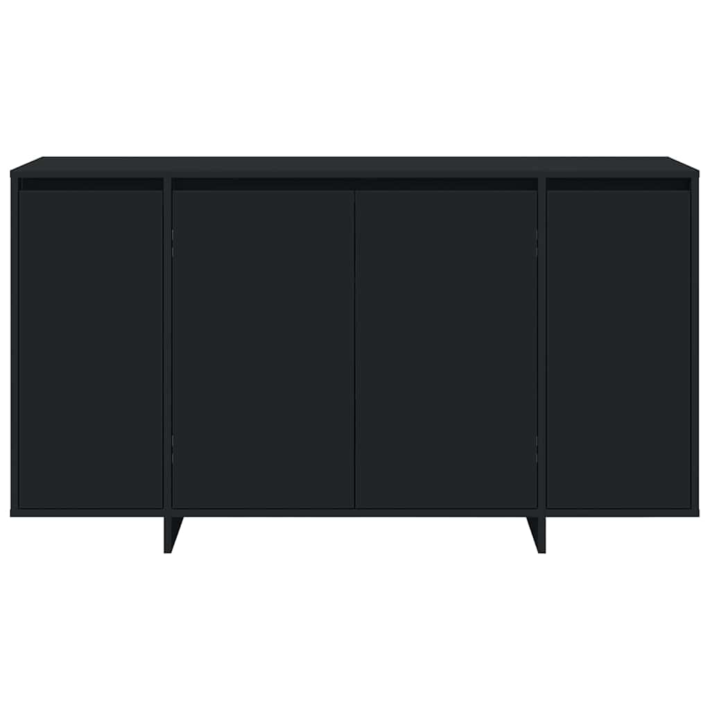 Sideboard Black 135 x 41 x 69 cm Engineered wood