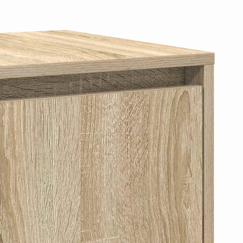 Sideboard Sonoma oak 135 x 41 x 69 cm Engineered wood