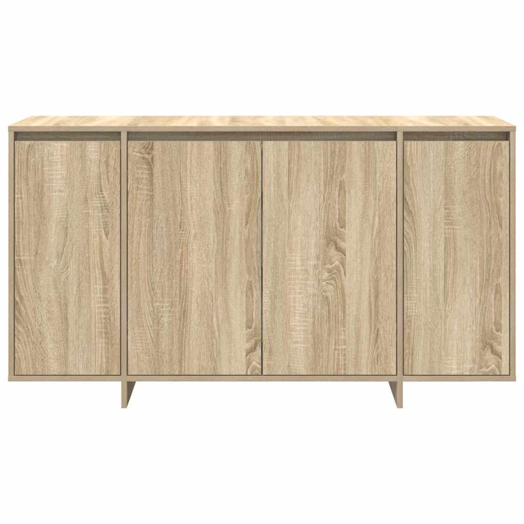 Sideboard Sonoma oak 135 x 41 x 69 cm Engineered wood