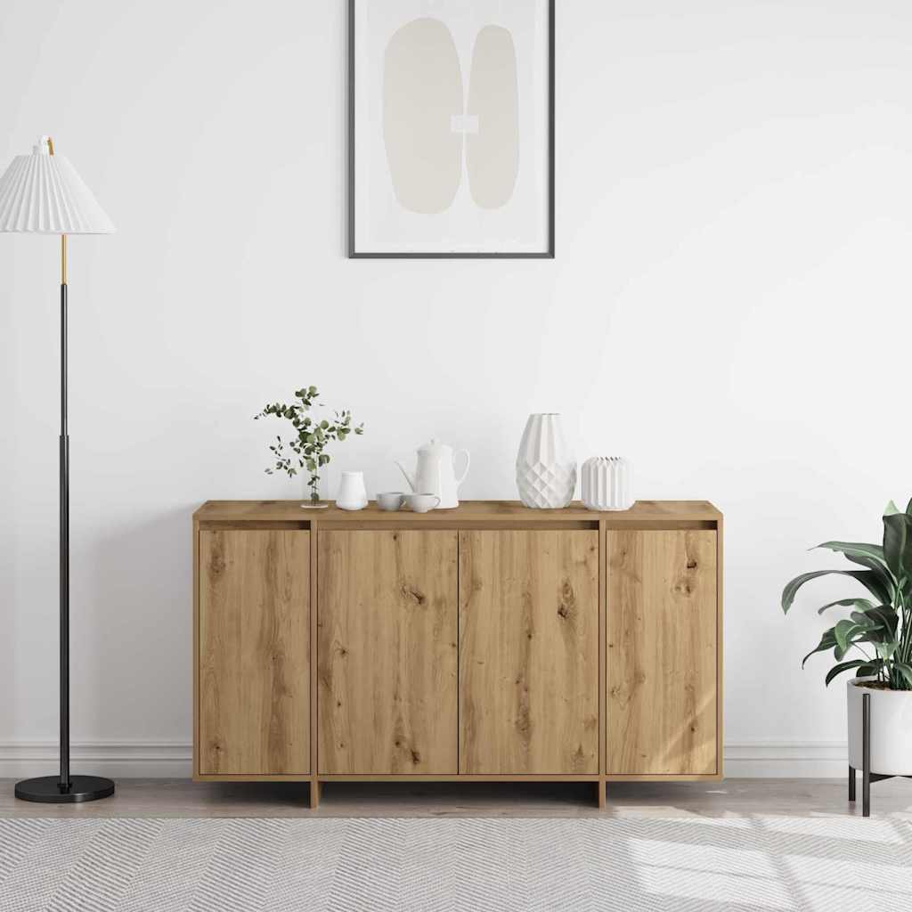 Sideboard Artisan oak 135 x 41 x 69 cm Engineered wood