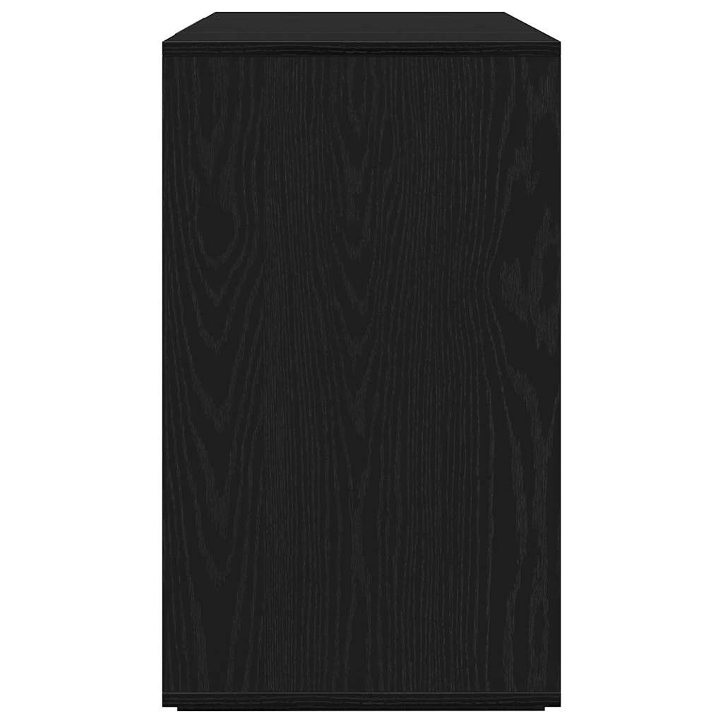 Sideboard Black oak 135 x 41 x 69 cm Engineered wood