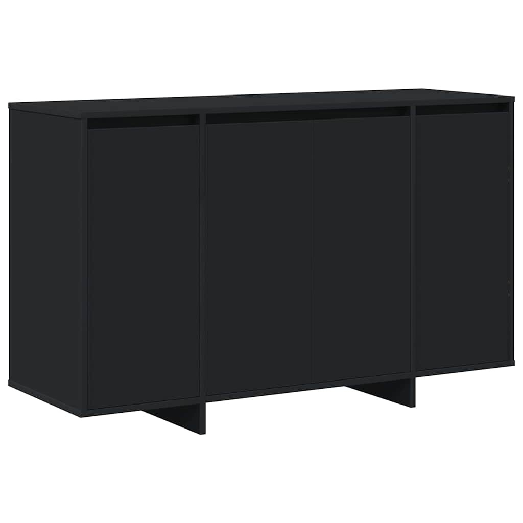 Sideboard Black 120 x 41 x 75 cm Engineered wood