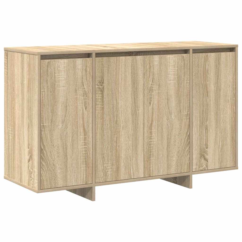 Sideboard Sonoma oak 120 x 41 x 75 cm Engineered wood