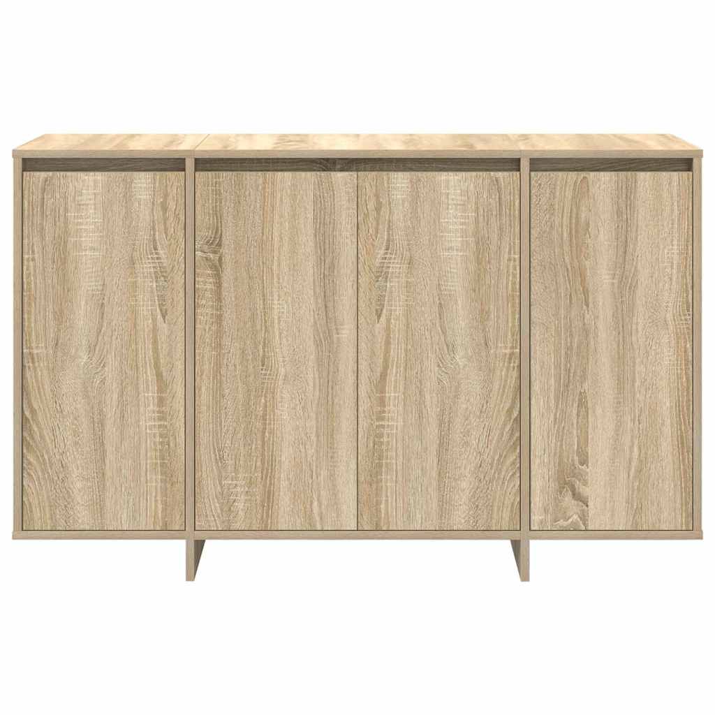 Sideboard Sonoma oak 120 x 41 x 75 cm Engineered wood
