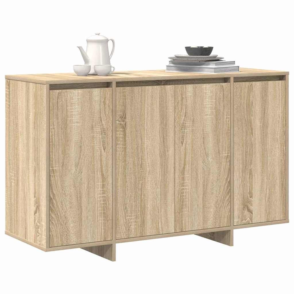 Sideboard Sonoma oak 120 x 41 x 75 cm Engineered wood