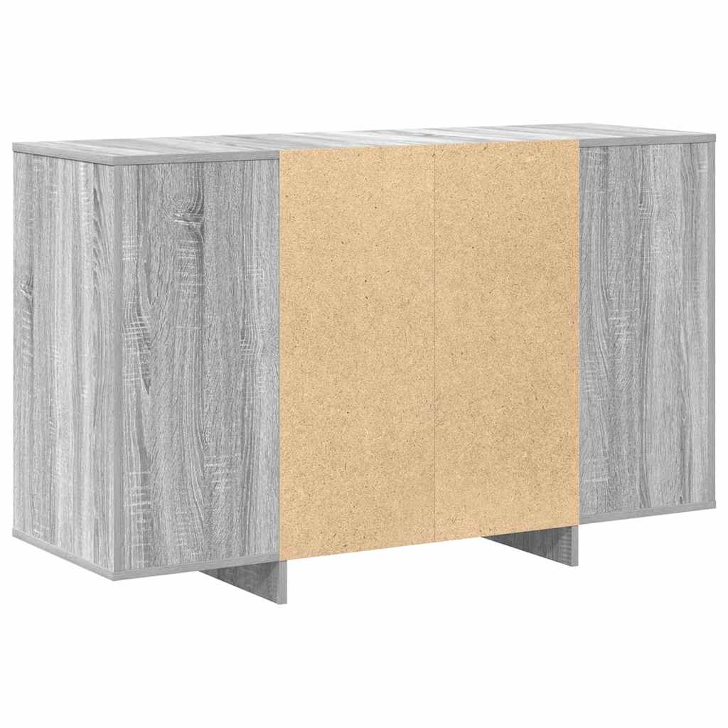 Sideboard Grey sonoma 120 x 41 x 75 cm Engineered wood