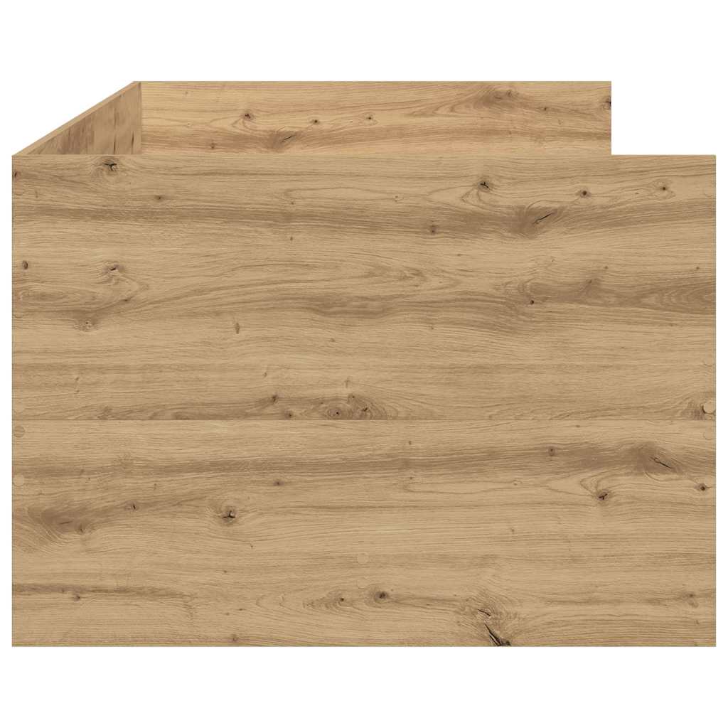 Daybed Frame with Drawers with Drawer Artisan oak 90 x 190 cm