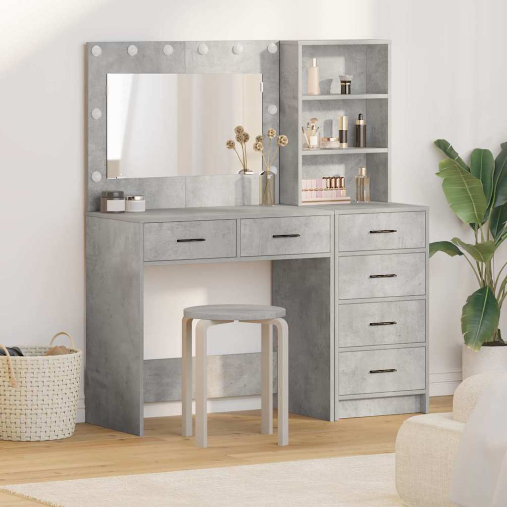 Dressing Table 78.5 X 41 X 135 Cm Engineered Wood
