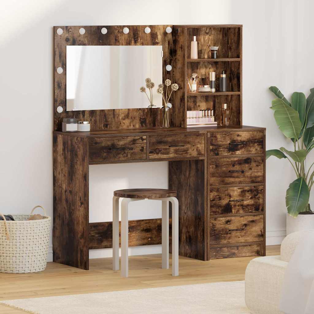 Dressing Table 78.5 X 41 X 135 Cm Engineered Wood