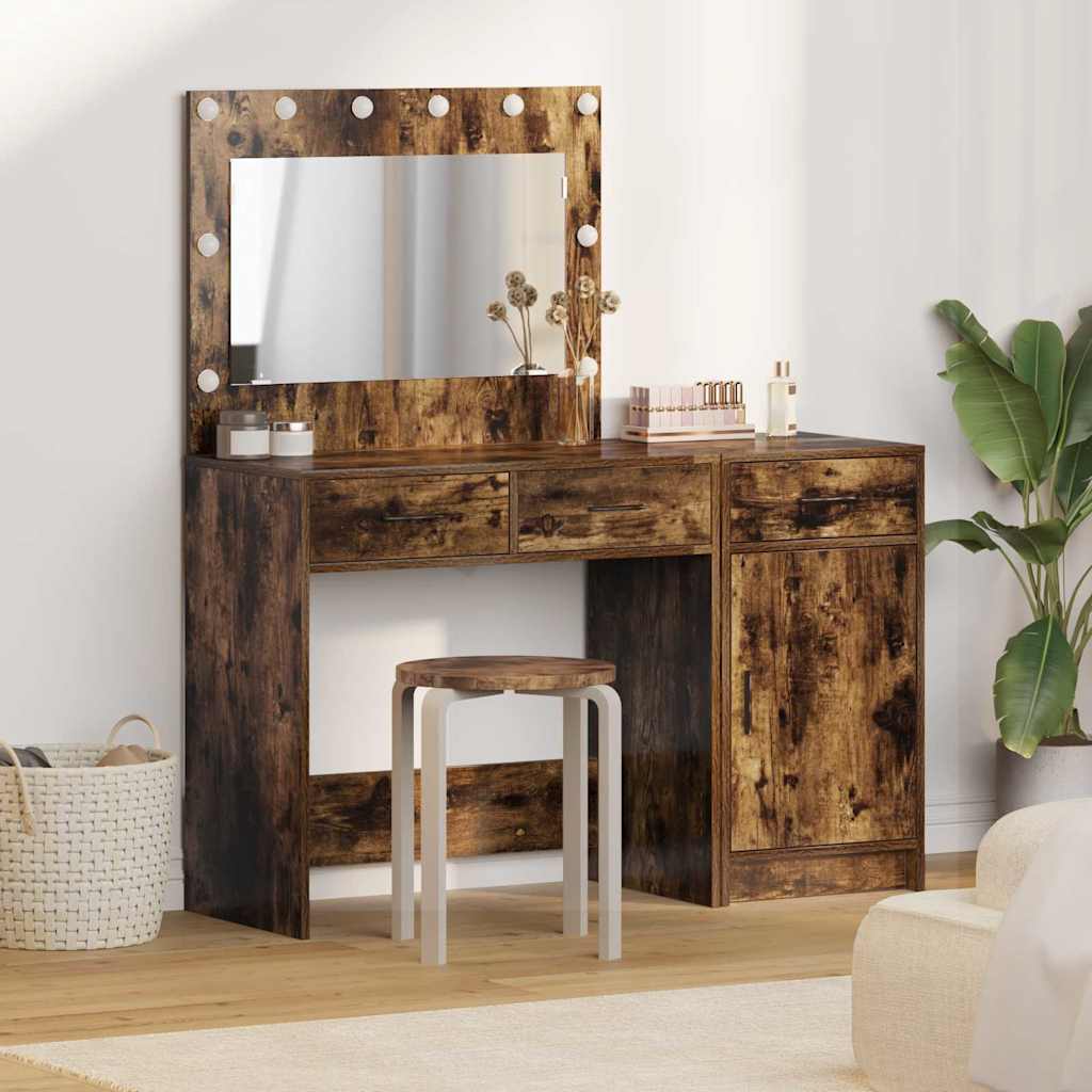 Dressing Table 2 Pcs 40 X 41 X 75 Cm Engineered Wood