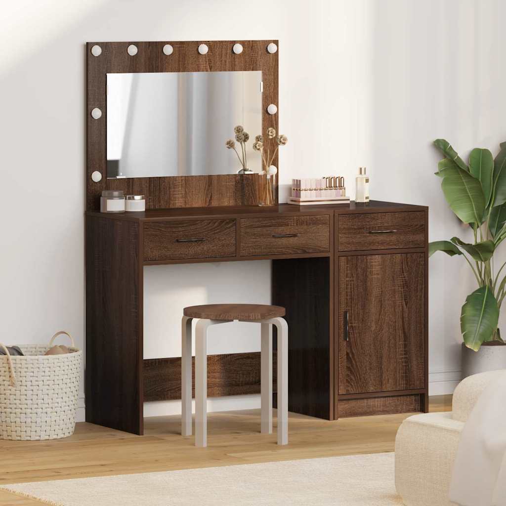 Dressing Table 2 Pcs 40 X 41 X 75 Cm Engineered Wood
