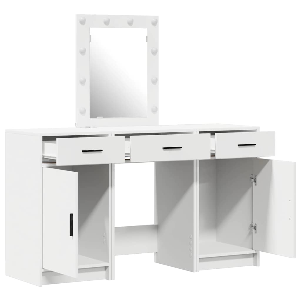 Dressing Table With Door 50 X 41 X 135 Cm Engineered Wood
