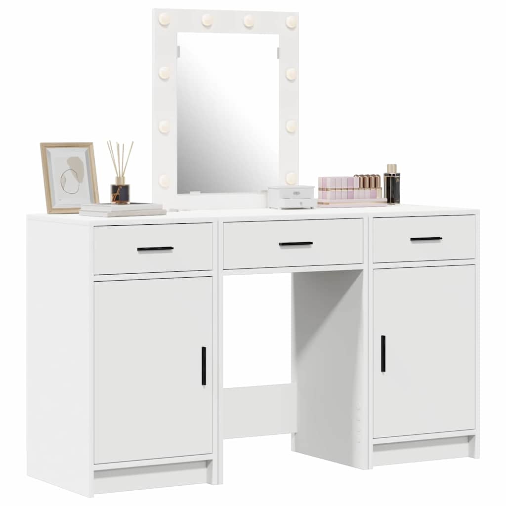 Dressing Table With Door 50 X 41 X 135 Cm Engineered Wood