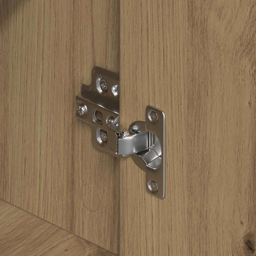 Sideboards 2 pcs Artisan oak 60 x 31 x 84 cm Engineered wood