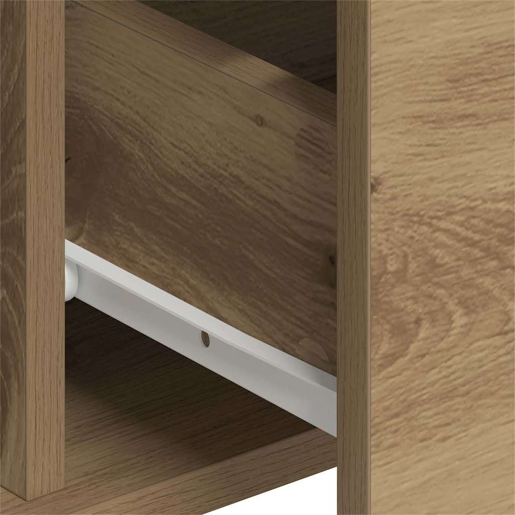 Sideboards 2 pcs Artisan oak 60 x 31 x 84 cm Engineered wood