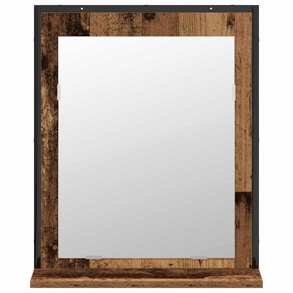 Bathroom Furniture Set with Storage 2 pcs Brown 60 x 33 x 60 cm