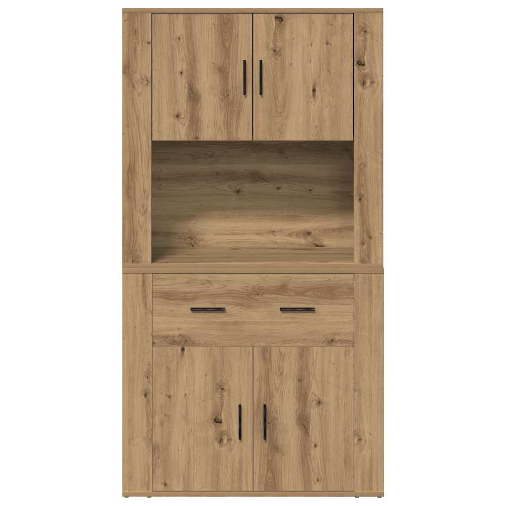 Highboard Artisan oak 80 x 33 x 150 cm Engineered wood