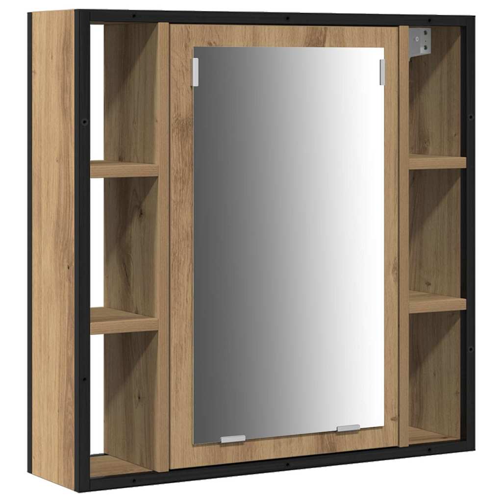 Bathroom Cabinet Set Other 3 pcs Artisan oak 33 x 33 x 185.5 cm
