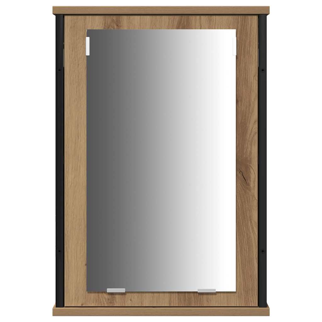 Bathroom Furniture Set 4 pcs Artisan oak 33 x 33 x 185.5 cm