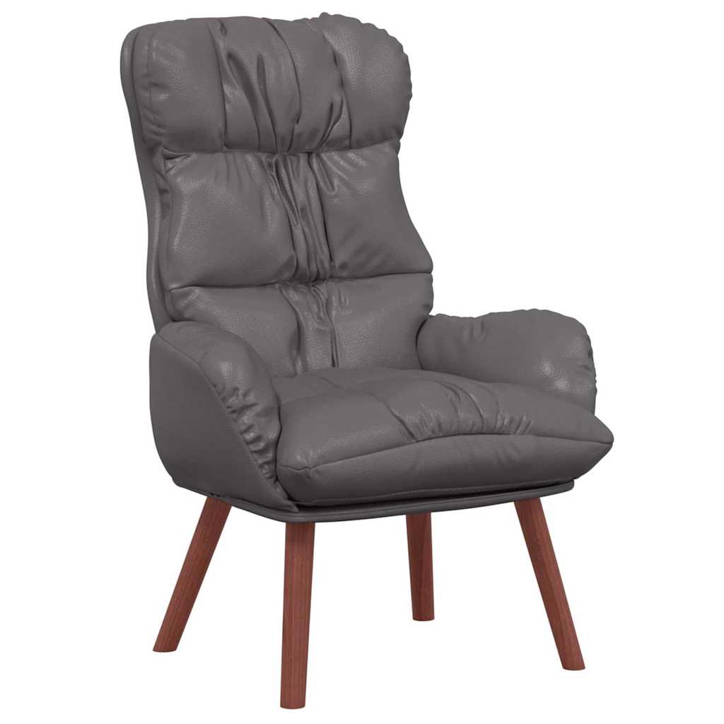 Relaxing Chair 69 X 74 X 93 Cm Faux Leather