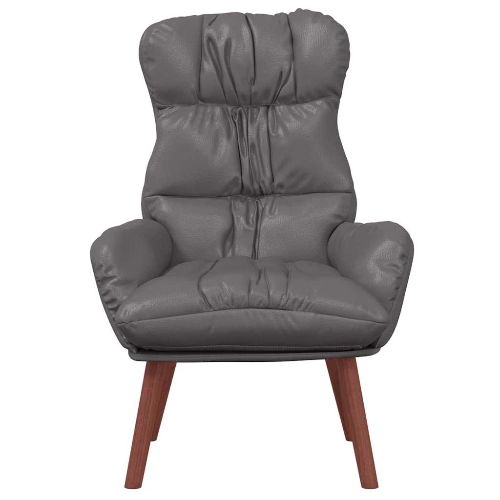 Relaxing Chair 69 X 74 X 93 Cm Faux Leather