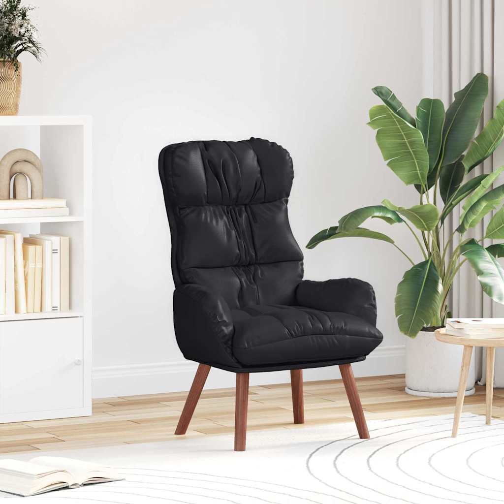Relaxing Chair 69 X 74 X 93 Cm Faux Leather