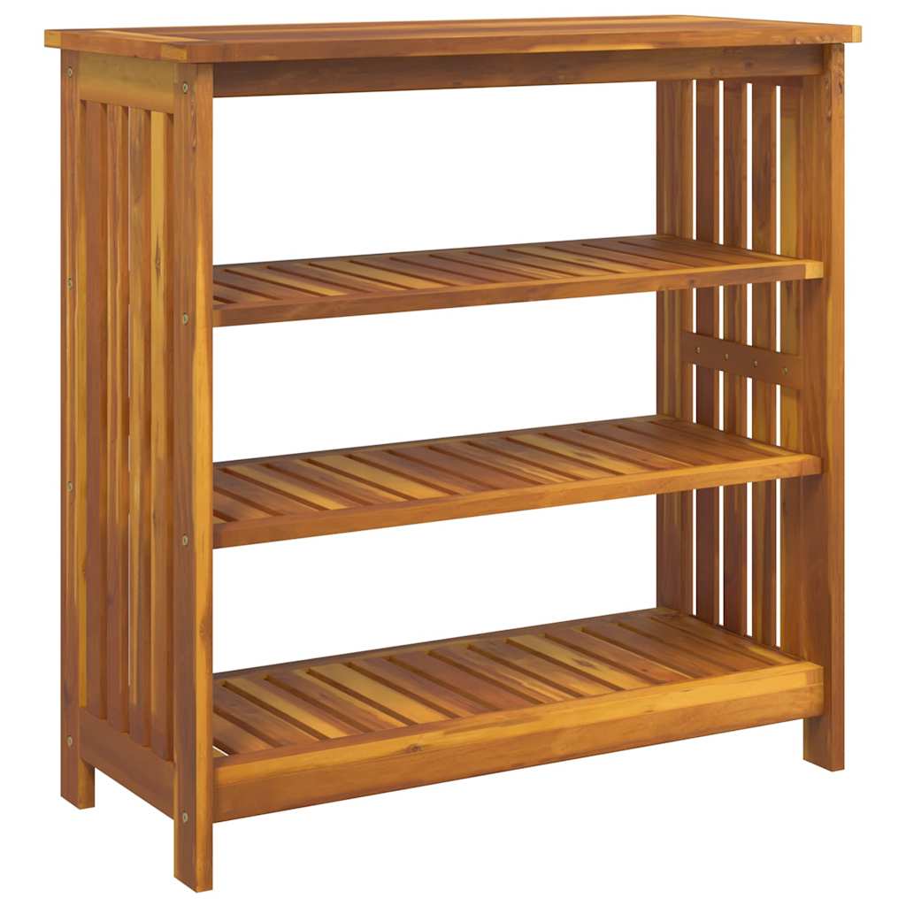 Garden Cabinet with Shelf with Storage Brown 90 x 40 x 90cm