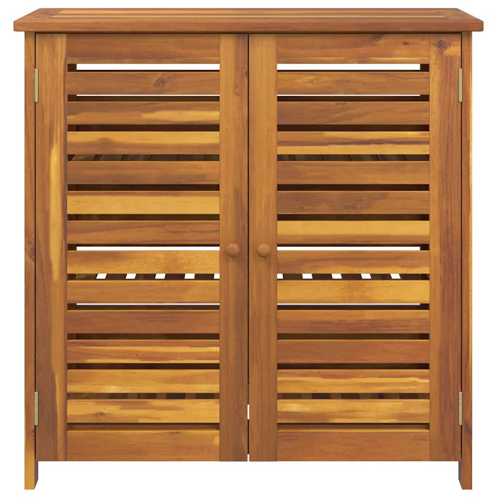 Garden Cabinet with Storage with Door Brown 90 x 40 x 90cm