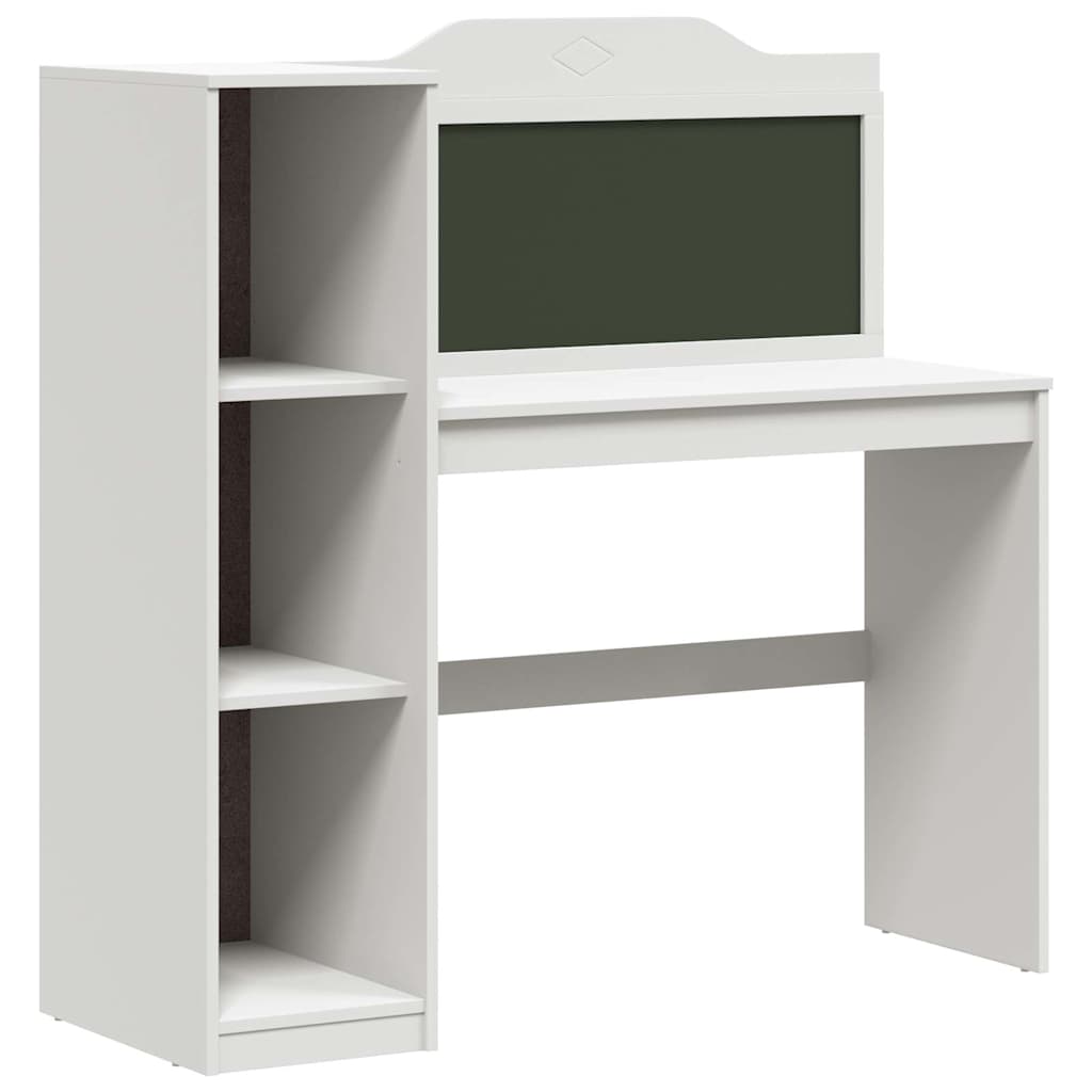Chalkboard Desk White 120 x 45 x 118.5 cm Engineered wood