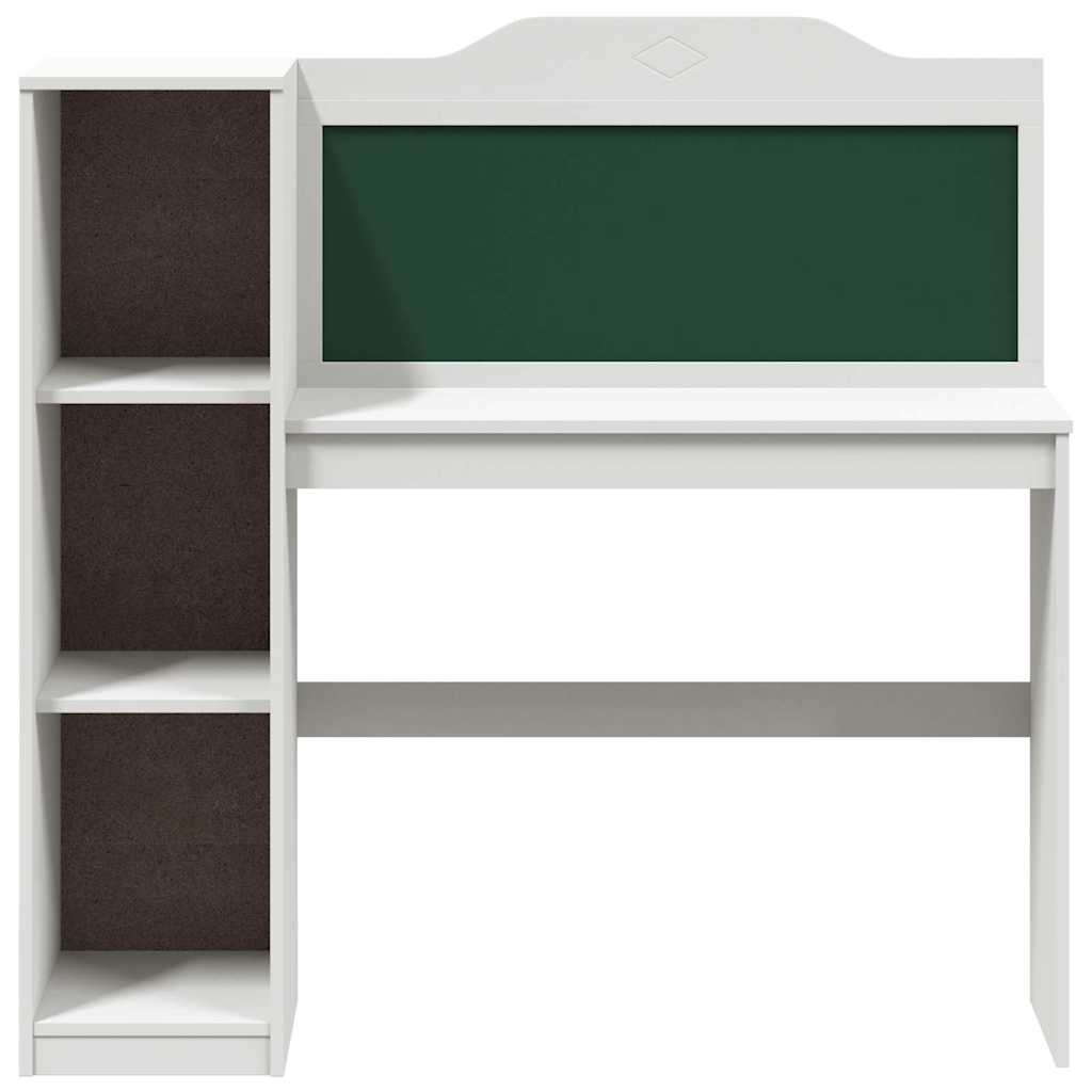 Chalkboard Desk White 120 x 45 x 118.5 cm Engineered wood