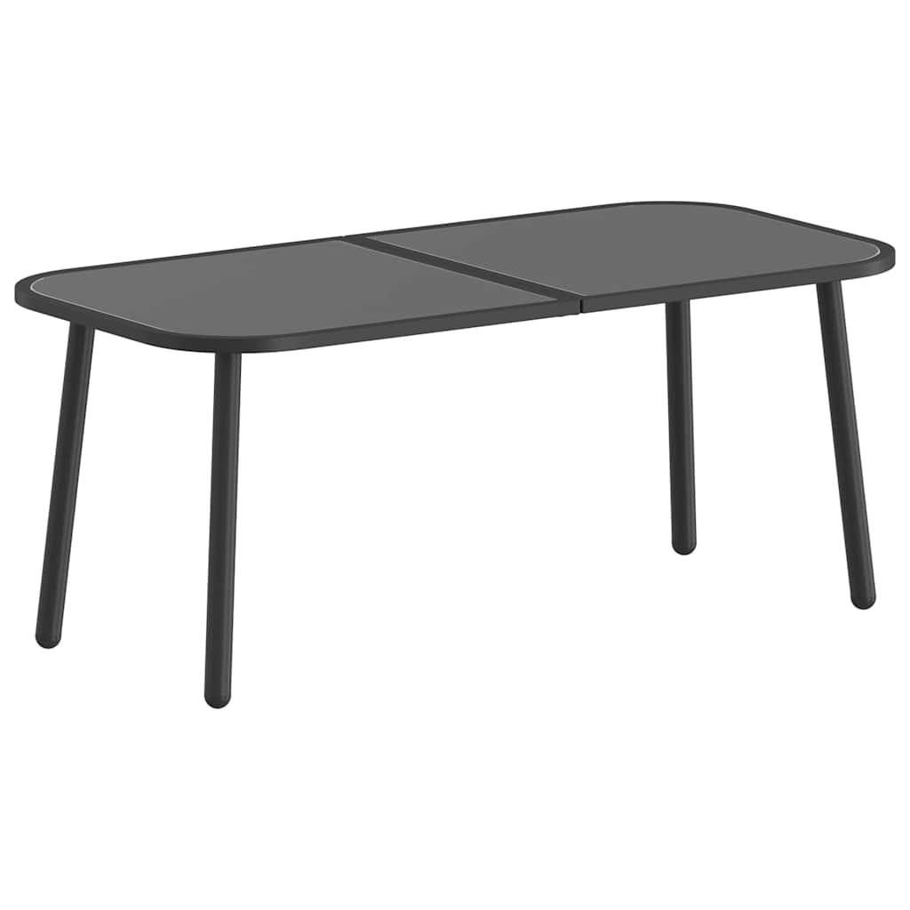 Garden Dining Set 4 pcs Brown Poly Rattan