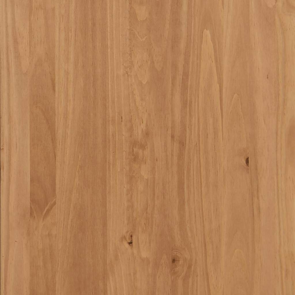 Hutch ASKIM White 91 x 30 x 104 cm Solid pine wood