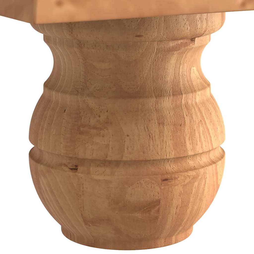 Wine Cabinet ASKIM White 57 x 37 x 114 cm Solid pine wood