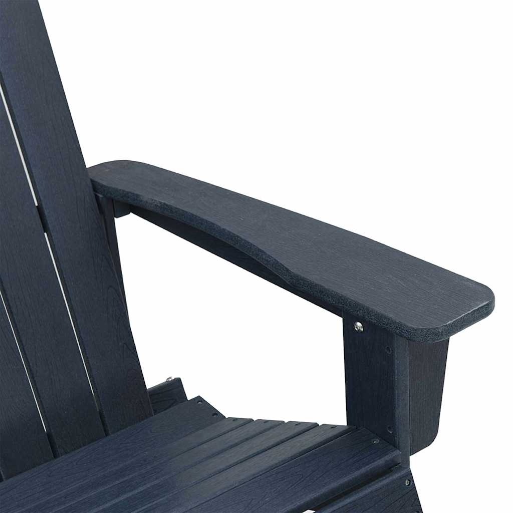 Adirondack Rocking Chair Navy 73.5 x 92 x 90cm HDPE