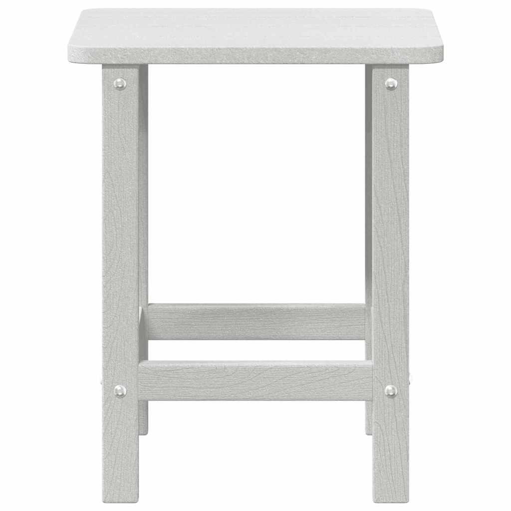 Adirondack Side Table White 38 x 38 x 46 cm HDPE