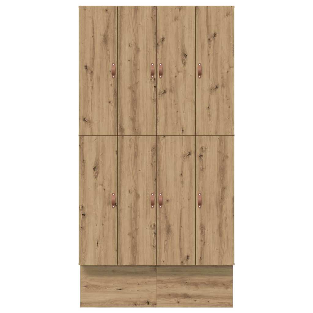 Storage Bed Frame with Drawer Artisan oak 236.5 x 120 x 31.5 cm