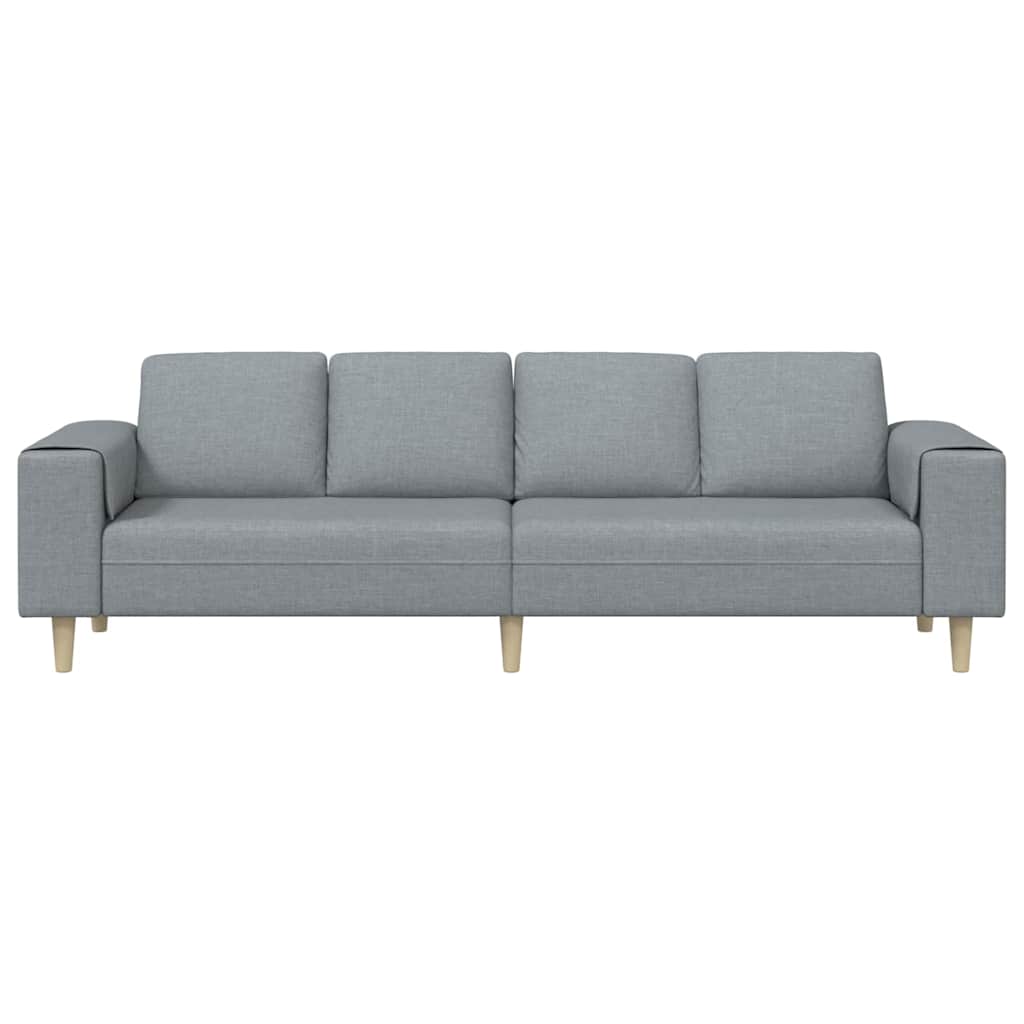 Sofa Set Light grey Fabric