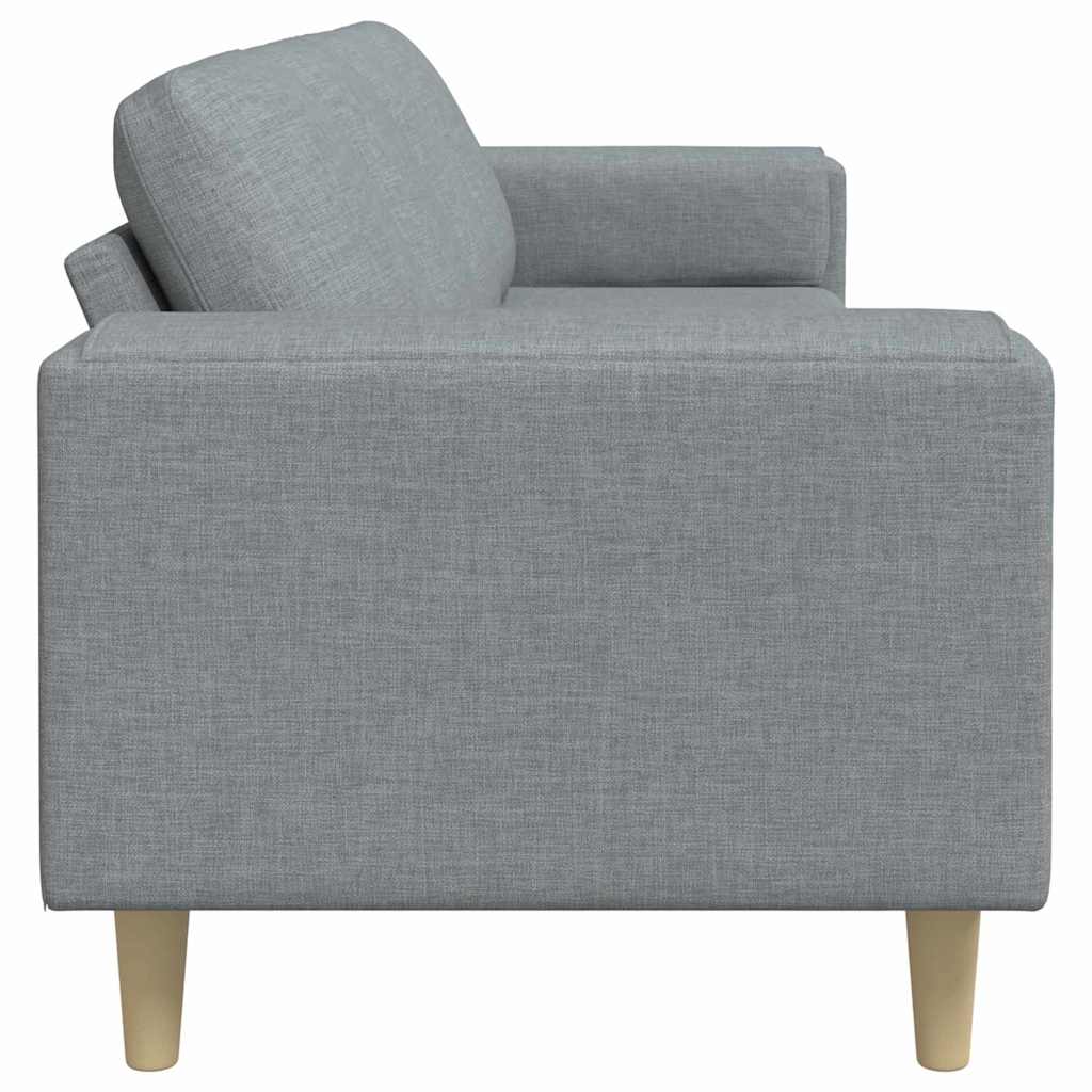 Sofa Set Light grey Fabric