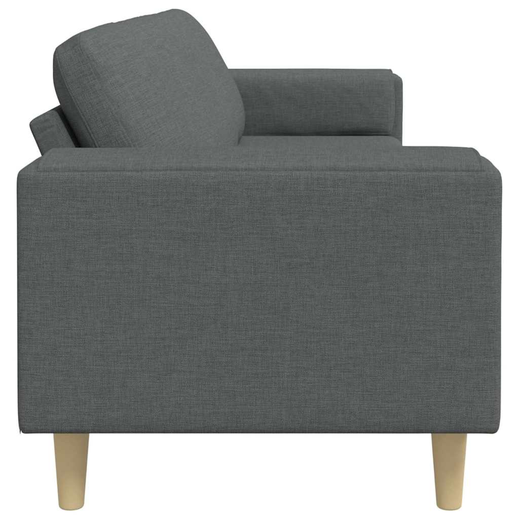 Sofa Set Dark grey Fabric