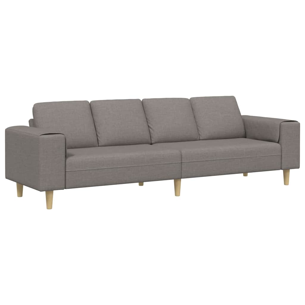 Sofa Set Taupe Fabric